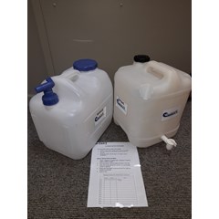 Water Containers 20L x2